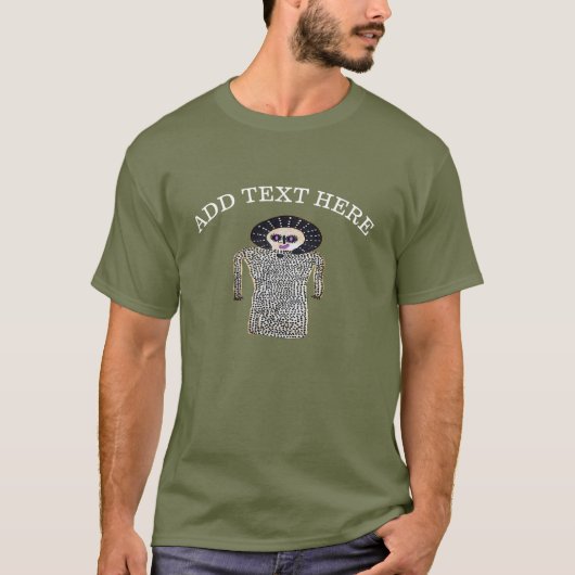 Ik kom van een Alien, shirt (Voorkant)