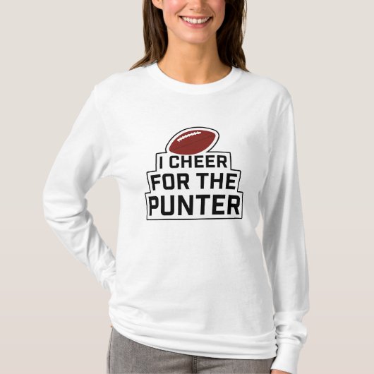 Ik kom voor de Punter. T-shirt (Voorkant)