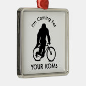 Ik kom voor je KOM's Metalen Ornament (Rechts)