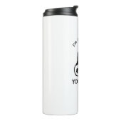 Ik kom voor je KOM's Thermosbeker (Gedraaid links)