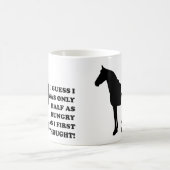 Ik kon een Grappige Mok van het Paard of de Mok (Center)