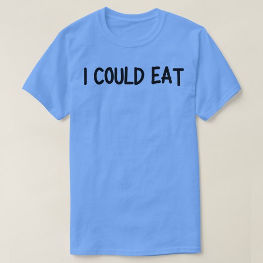 Ik kon er 1 eten t-shirt (Design voorkant)