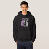 Ik kon haarloos zijn wat je denkt Sphynx Cat Hoodie (Voorkant volledig)