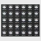 Ik kon het gewoon niet in grappige wolken houden,  cadeaupapier (Vlak)