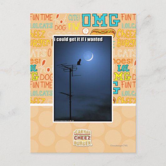 Ik kon het krijgen als ik wilde briefkaart (Voorkant)