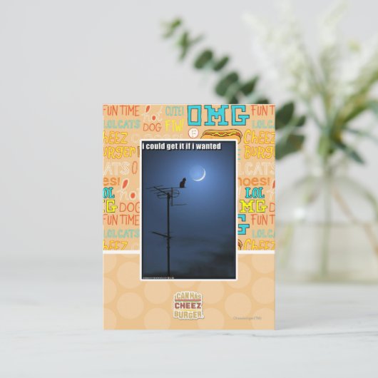 Ik kon het krijgen als ik wilde briefkaart (Staand voorkant)