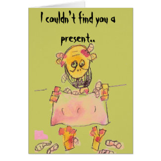 Ik kon je geen cadeau vinden.