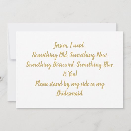 Ik kon niet zeggen dat ik zonder jou deed. | Goudo Kaart (Achterkant)