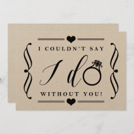 Ik kon niet zeggen dat ik zonder jou deed. | Rusti Kaart