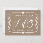 Ik kon niet zeggen dat ik zonder jou deed. | Rusti Kaart (Voorkant)