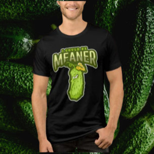 Ik kon onaardiger zijn   Chagrijnige augurk attitu Tri-Blend Shirt