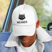 Ik kon onaardiger zijn | Grumpy Cat chauffeurshoed Trucker Pet