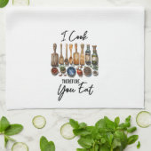 Ik kook dus je eet theedoek (Gevouwen)