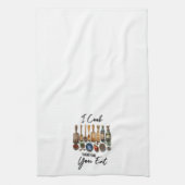 Ik kook dus je eet theedoek (Verticaal)