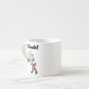 Ik Kook - Mannelijke Chef Espresso Kop