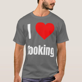 Ik Kook Met Hart Cadeaus Voor Mannen Vrouwen Kledi T-shirt
