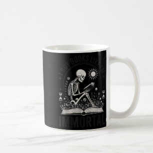 Ik koop boeken als Im Immortal Koffiemok