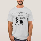 Ik koop boeken t-shirt (Voorkant)