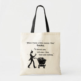 Ik koop boeken tote bag