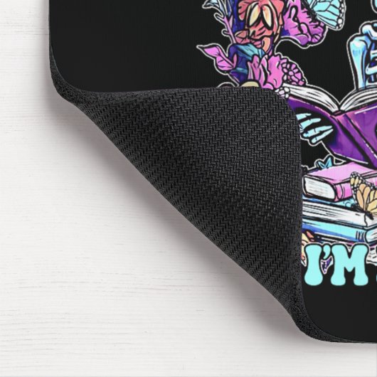 Ik koop boeken zoals in de Immortal Skeleton Reade Muismat (Hoek)