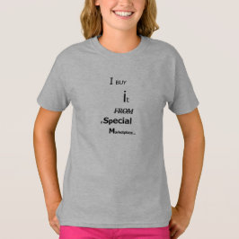 Ik koop het op een speciale markt - t-shirt