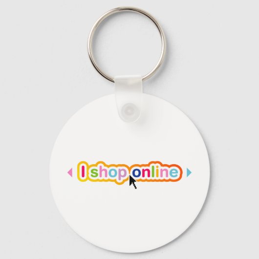 Ik Koop Online Sleutelhanger (Voorkant)