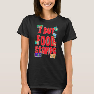 Ik koop voedselzegels op achterzijde 1 t-shirt