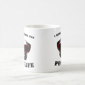 Ik koos niet voor de Pug Life Cool Dog Koffiemok (Center)