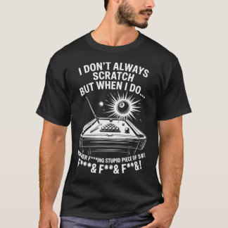 Ik Krab Niet Altijd Biljartspeler Sportgame T-shirt