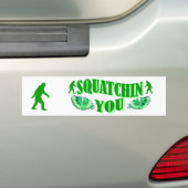 Ik krak je bumpersticker (Op auto)