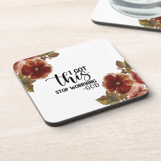 Ik kreeg dit stopje dat zich zorgen maakte over ha bier onderzetter (Linkerzijde)