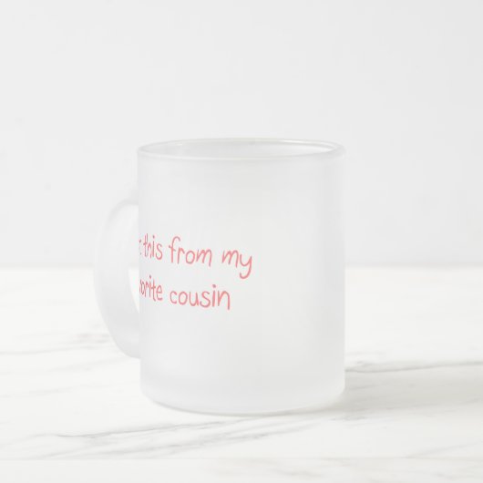 Ik kreeg dit van mijn favoriete neefje Mok (Voorkant links)