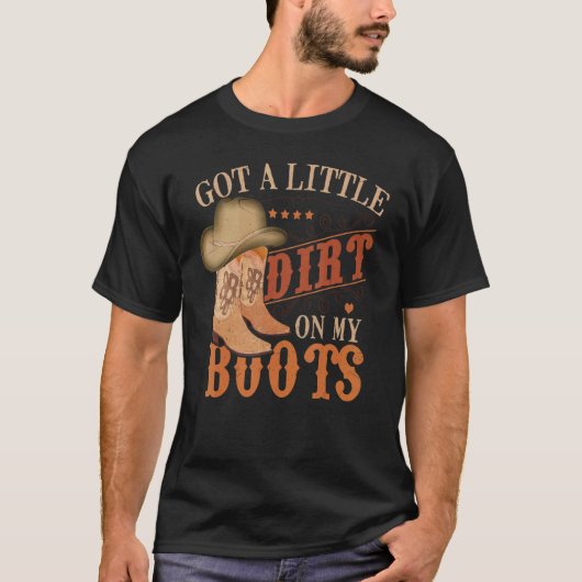 Ik kreeg een beetje vuil op mijn Boots Country Muz T-shirt (Voorkant)