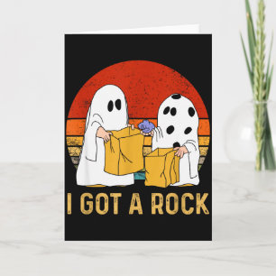 Ik Kreeg Een Rock Shirt Halloween Trick Or Treat G Kaart