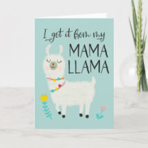 Ik kreeg het van mijn Mama Lama Moederdag