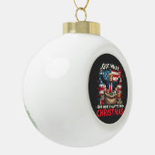 Ik kreeg wat ik wilde voor Kerstmis Trump Santa Keramische Bal Ornament (Links)