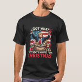 Ik kreeg wat ik wilde voor Kerstmis Trump Santa T-shirt (Voorkant)