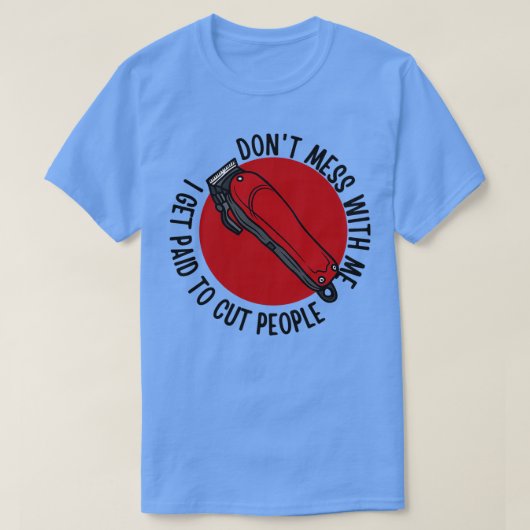 Ik krijg betaald om mensen te stoppen met Shirt va (Design voorkant)