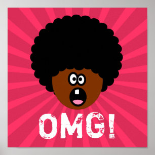 Ik krijg de echte wereld en mijn internetleven in  poster