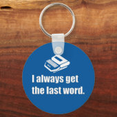 Ik krijg de laatste woordvoerder van de rechtbank. sleutelhanger (Voorkant)