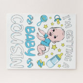 Ik krijg een Baby-neef-jongen-sekse die onthult Legpuzzel (Horizontaal)