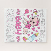 Ik krijg een Baby-neef-meisje-vrouwtje-onthulling Legpuzzel (Horizontaal)