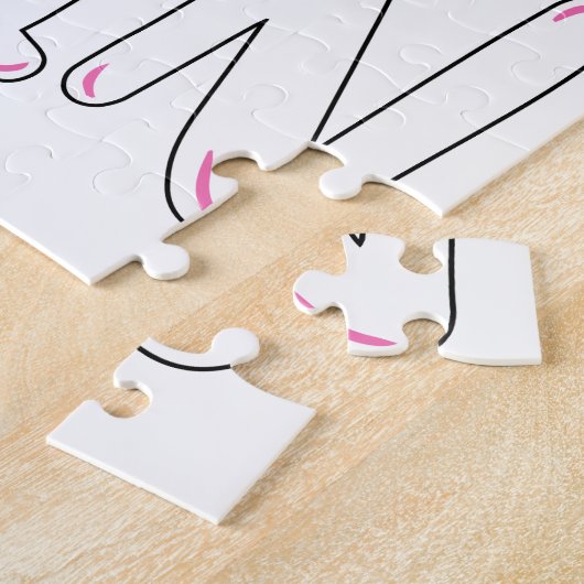 Ik krijg een Baby-neef-meisje-vrouwtje-onthulling Legpuzzel (Zijkant)