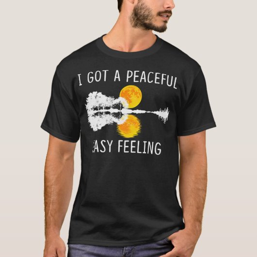 Ik Krijg Een Eenvoudig Vreedzaam Gevoel Tshirt Git (Voorkant)