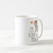 Ik krijg een gebeitelde kat bruiloft. koffiemok (Voorkant rechts)