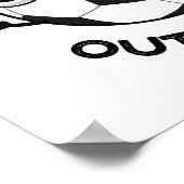 Ik krijg een griezelig uitschot voor je grappige s poster (Hoek)