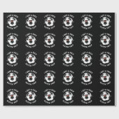 Ik krijg een griezelige uitweg voor je grappige vo cadeaupapier (Vlak)