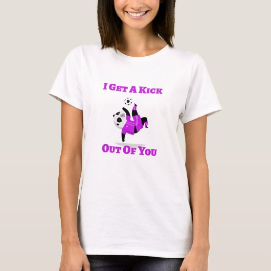 Ik krijg een kick van jou t-shirt (Voorkant)
