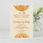 Ik krijg een uitnodiging van Pie Friendsgiving Par (Staand voorkant)