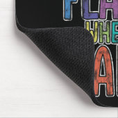 Ik krijg flappy als ik blij ben met autisme bewust muismat (Hoek)